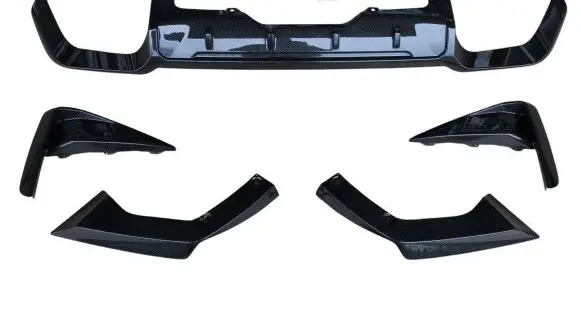 BMW X3M F97 Front bumper lip 51628077063