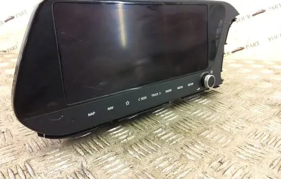 Hyundai Bayon Navigation unit CD/DVD player 96560Q0DF0 10R0510957