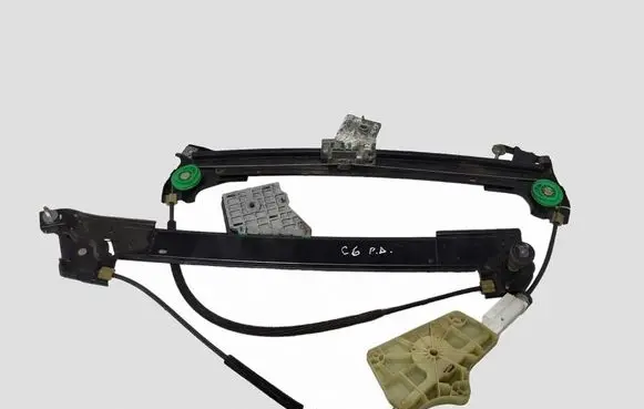 Citroen C6 Front window lifting mechanism without motor 9650386080