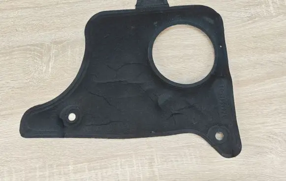 Heat shield in engine bay