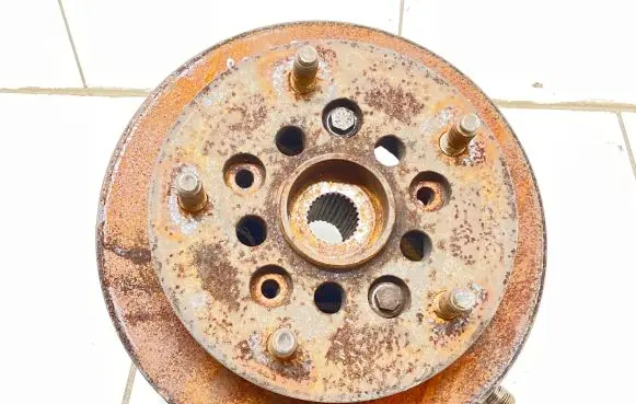 Ford Transit Front wheel hub spindle knuckle 6C111104AD