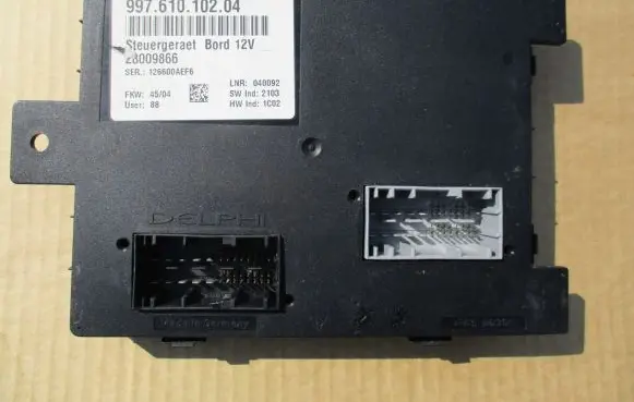 Porsche Boxster 987 Other control units/modules 99761010204
