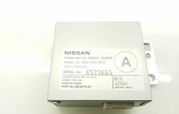 Nissan Qashqai Video control module 284A1JD00A