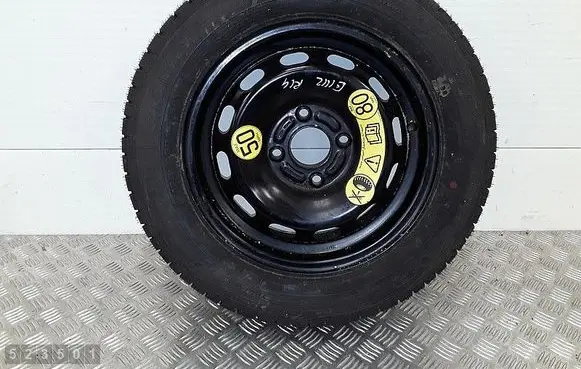 Ford Fiesta R14 spare wheel DA6CAA