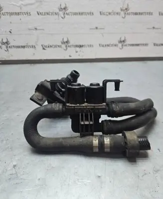 Coolant heater control valve