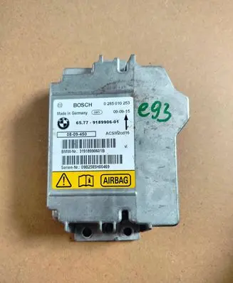 BMW 3 E92 E93 Airbag control unit/module 9189906 31918990601B 0285010253