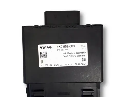 Audi Q5 SQ5 Voltage converter/converter module 8K0959663