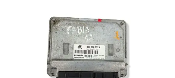 Skoda Fabia Mk1 (6Y) Engine control unit/module 03D906032A 5WP4006005 5WP400600