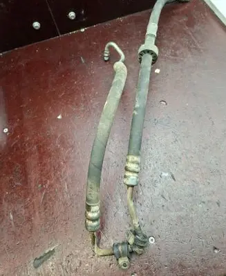 Mercedes-Benz C W203 Power steering hose/pipe/line A2034604124