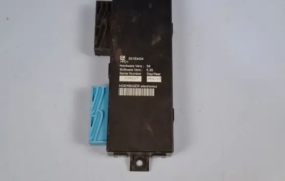 Opel Tigra B Convertible roof control unit 93163404 075237