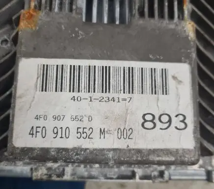 Audi A6 S6 C6 4F Engine control unit/module 4F0907552D 4F0910552M 5WP45241