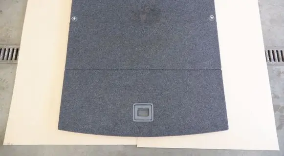 Skoda Octavia Mk2 (1Z) Trunk/boot floor carpet liner 5N0887183