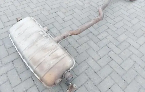 Porsche Cayenne (92A) Muffler/silencer 