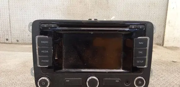Skoda Yeti (5L) Radio/CD/DVD/GPS head unit 3T0035197F 5J0051230B