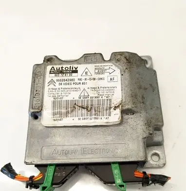Citroen C4 I Airbag control unit/module 9662643980