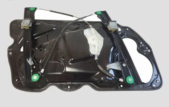 Volkswagen PASSAT B7 Front window lifting mechanism without motor 929909100 3AA837756 988693308