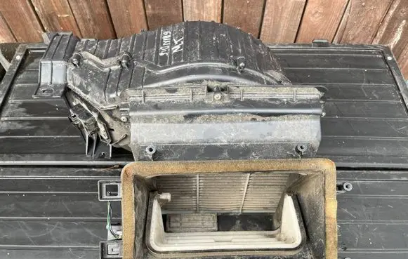 Mitsubishi Grandis Interior heater climate box assembly 