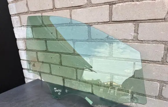 Front door window glass four-door
