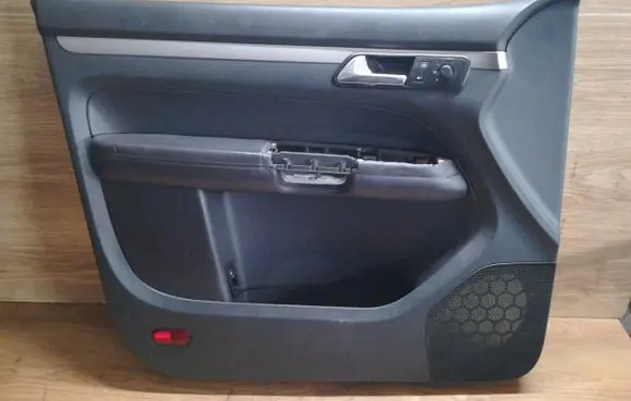 Front door card panel trim