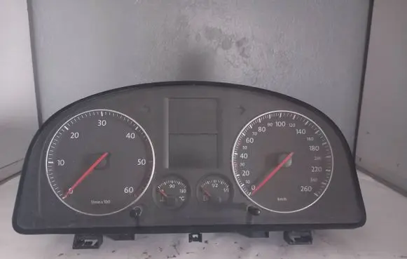 Volkswagen Touran I Speedometer (instrument cluster) 1T0920862F V0003000 VWZ7Z0E2834275