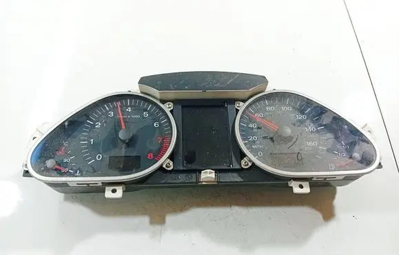 Audi A6 S6 C6 4F Speedometer (instrument cluster) 5550007301