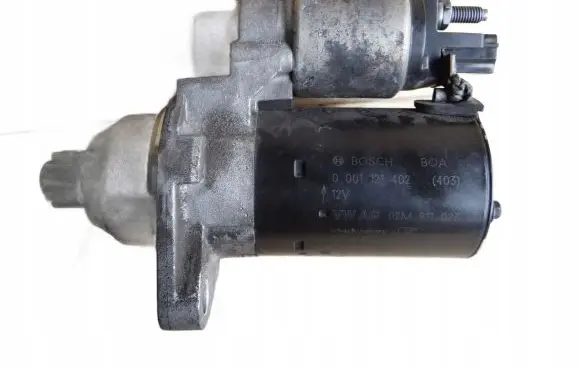 Audi A3 S3 A3 Sportback 8P Starter motor 02M911023G