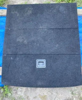 Volkswagen PASSAT B6 Trunk/boot floor carpet liner 3C9863463