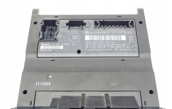 Mercedes-Benz S W221 Seat control module A0048201026