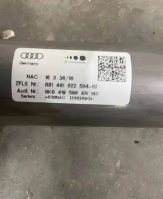 Audi S5 Steering wheel axle 8K0419506AN