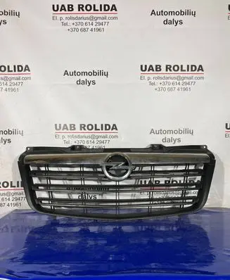 Opel Movano B Front bumper upper radiator grill 623109857R