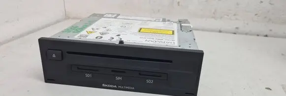 Skoda Octavia Mk3 (5E) Navigation unit CD/DVD player 565035021D