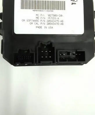 Opel Insignia A Tailgate/trunk control unit/module 20980448 20943476B
