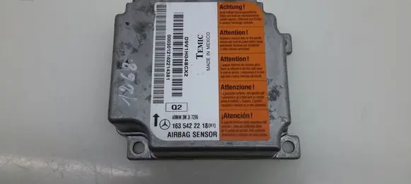 Mercedes-Benz ML W163 Airbag control unit/module A1635422218