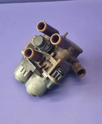 Coolant heater control valve
