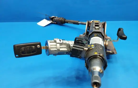 Steering wheel axle set