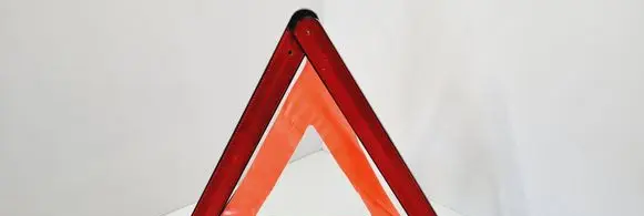 Mercedes-Benz Sprinter W906 Emergency warning sign 6385900112