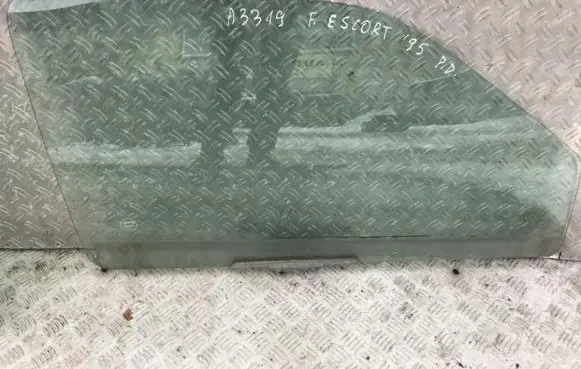 Ford Escort Front door window glass four-door