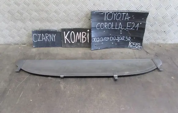 Toyota Corolla E210 E21 Parcel shelf load cover 