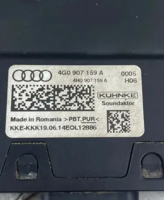 Audi A7 S7 4G Other control units/modules 4G0907159A