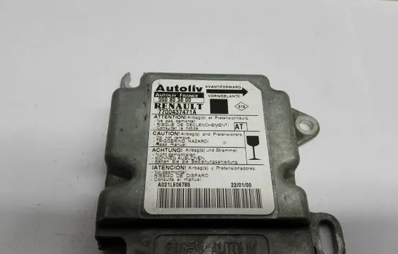 Renault Scenic I Airbag control unit/module 550803800