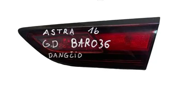Opel Astra K Tailgate rear/tail lights 39032993