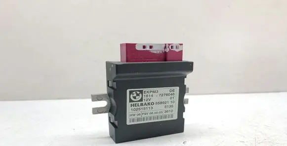 BMW X5 E70 Fuel injection pump control unit/module 7276046 16147276046