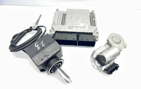 Mercedes-Benz CLK A209 C209 Engine ECU kit and lock set 2095453308 A6461505091 A2034621130