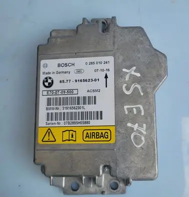 BMW X5 E70 Airbag control unit/module 65779131529 9165623