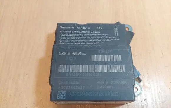 Fiat Punto Evo Airbag control unit/module 51918197