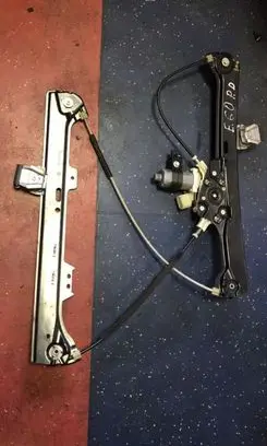 BMW 5 E60 E61 Front door window regulator with motor 6981142