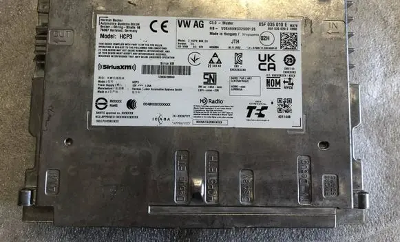 Audi A6 etron 85E Sound amplifier 85F035010E