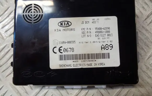 KIA Ceed Other control units/modules 95400A2890