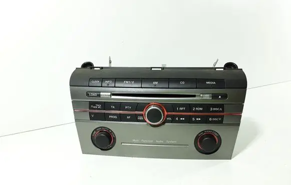 Mazda 3 I Radio/CD/DVD/GPS head unit BP6L66ARX PT2776F BS3F669RX
