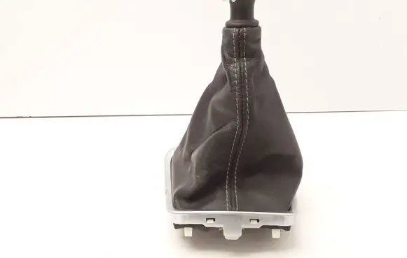 Gear lever shifter trim leather/knob